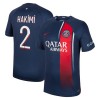 Maglia ufficiale Paris Saint Germain 2023-24 Hakimi 2 Casa per Uomo